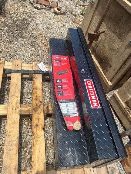 Craftsman 46.8" Black Side Mount Truck Bed Tool Box image