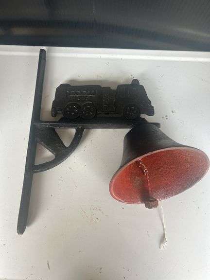 Cast Iron Fire Truck Bell image