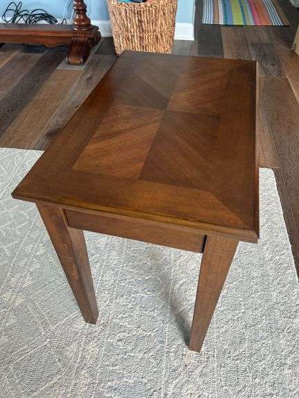Small Wood End Table
