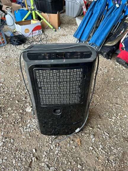 LG PuriCare Black Dehumidifier image