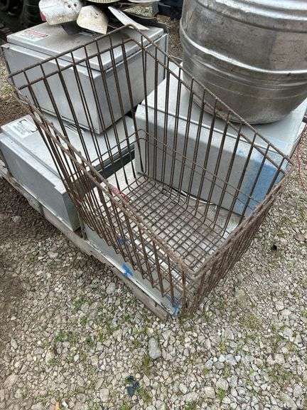 Metal Keg and Electrical Boxes
