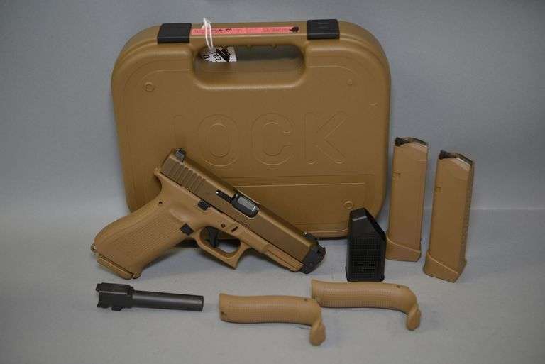 Glock 19X  Pistol With Extra Radian Barrel & RamJet Compensator, image