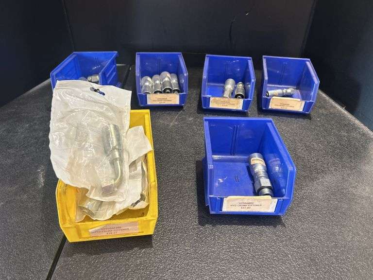 Hydraulic Crimp Fittings - Mixed Lot image