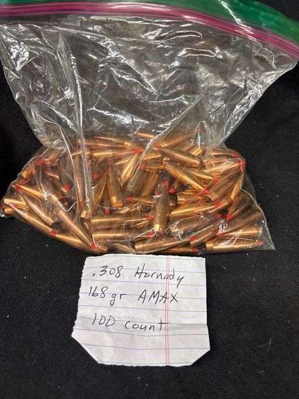 100 Hornady 308 Bullets image