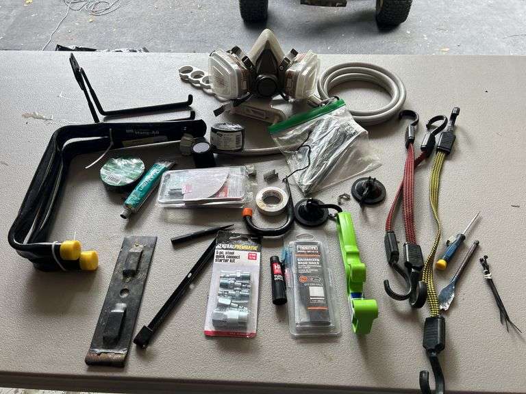 Assorted Home Repair and Automotive Tools image