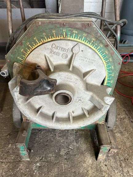 Current Tools Electric Conduit Bender on Wheels