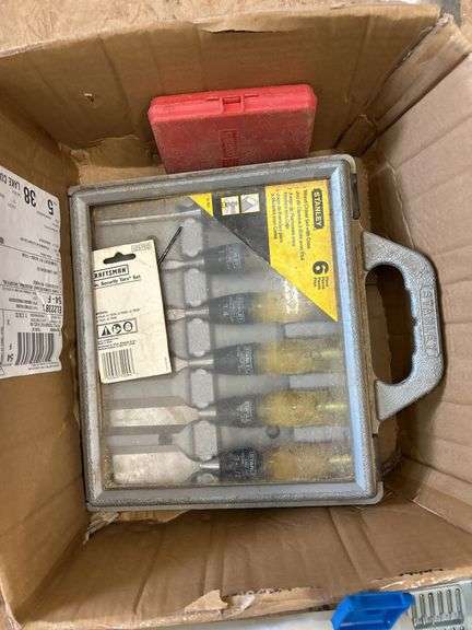 Drill Bits, Screws, and Driver Sets