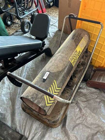 Weight Bench and Reddy Heater Pro 200