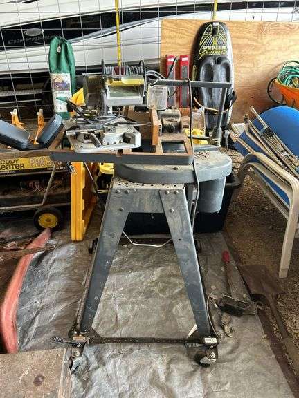 Craftsman Woodshaper and Proxxon Chop Saw image