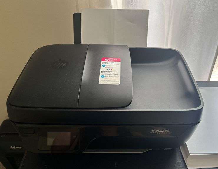 HP OfficeJet 3830 All-in-One Printer - Print, Fax, Scan, Copy, Web image