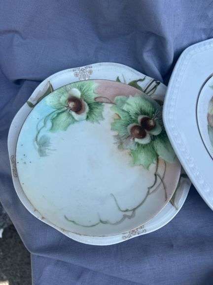 Lot of J & C Louise Bavaria Hand Painted Plates