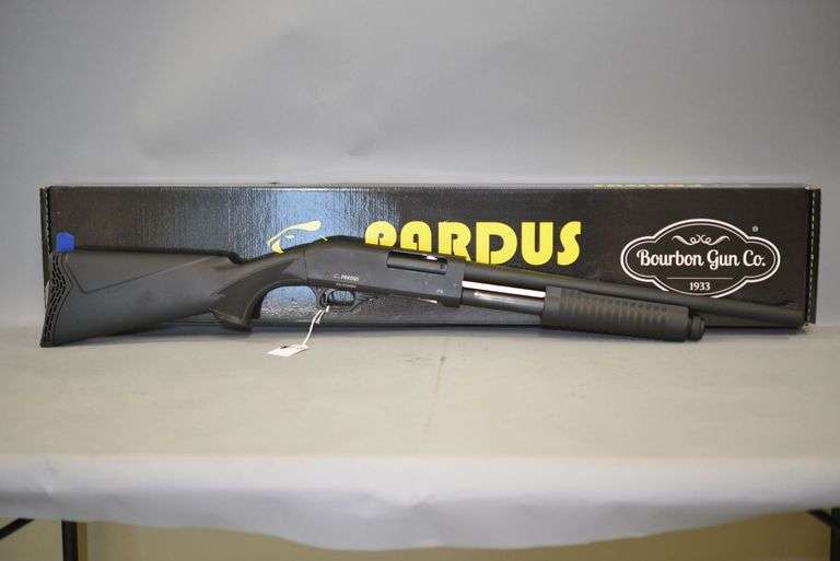 Pardus Model PA Black Synthetic 12 Gauge Pump Action Shotgun, image