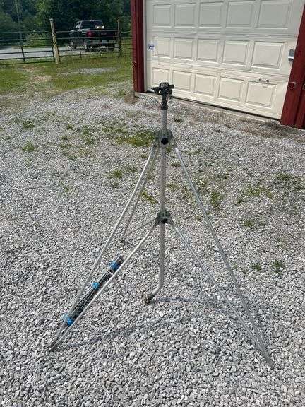 Aluminum Tripod Sprinkler with Extras image