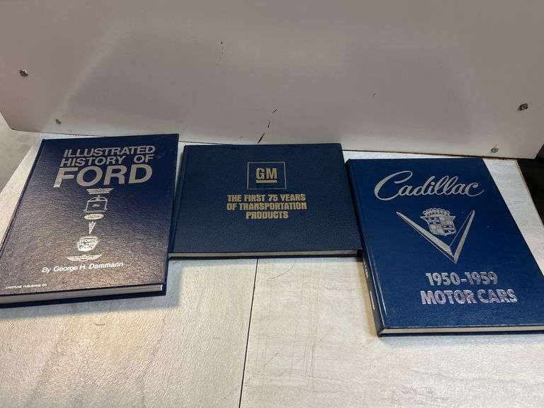 Ford, GM, and Cadillac History Books image