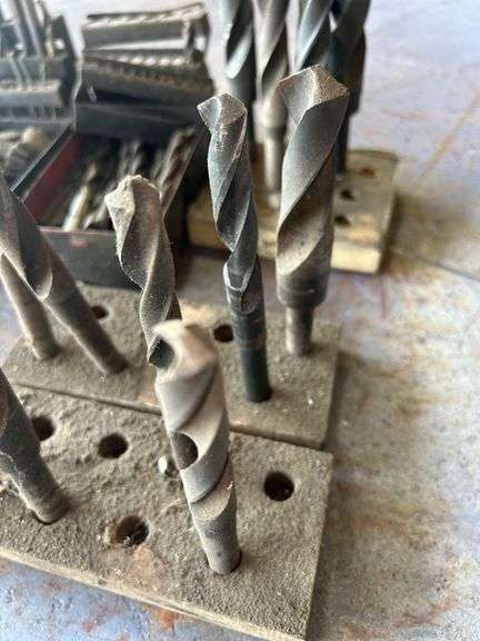 Assorted Metal Drill Bit Collection