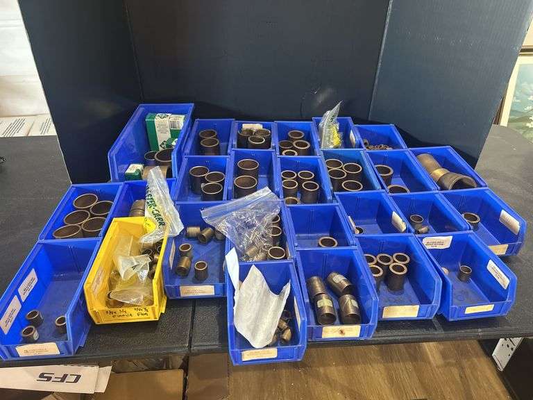 Assorted Metal Bushings and Fittings image