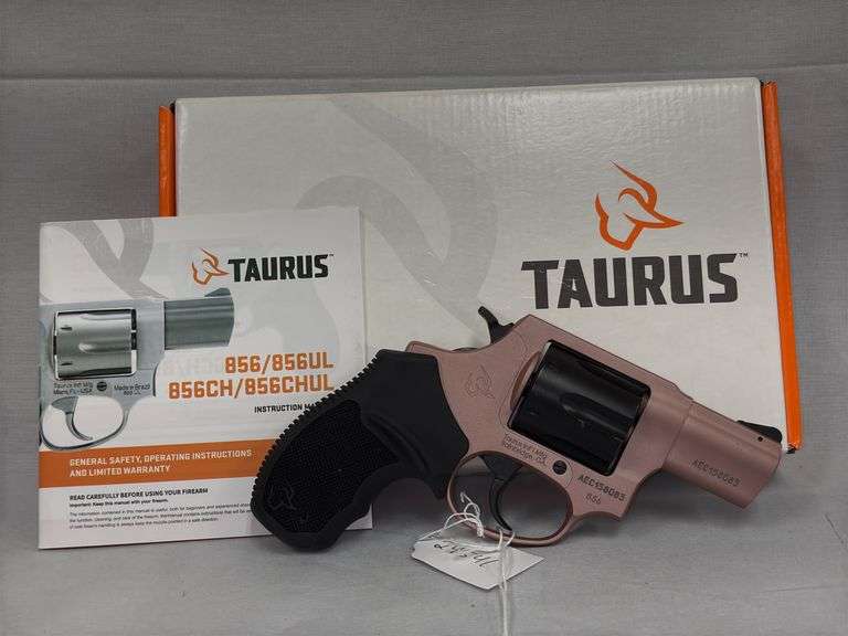 Taurus Model 856 .38 Special 2" 6-Shot Revolver - Rose Gold/Graphite - AEC158083
