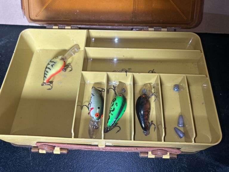 Fishing Lures in Tackle Box image