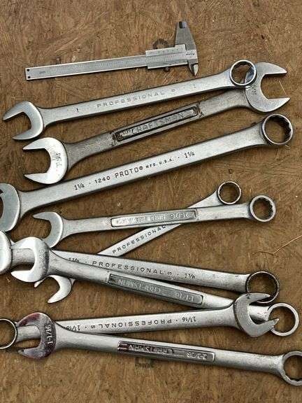 Wrenches: Craftsman, Proto, Professional, and Caliper