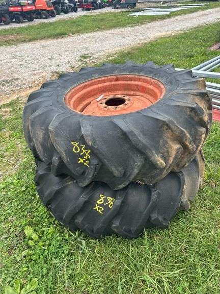 L2- FORD CASE DAVID BROWN TIRES AND WHEELS image