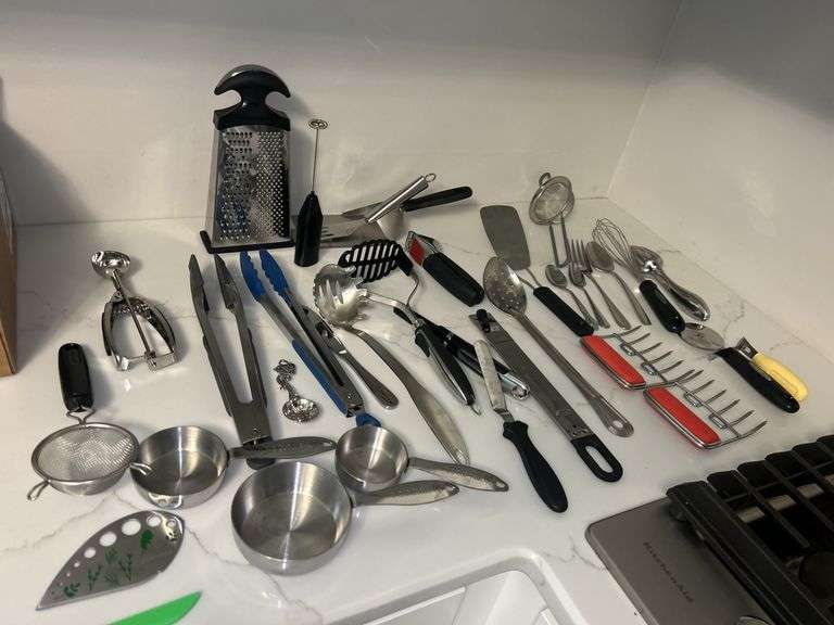 Large Assortment of Kitchen Utensils image