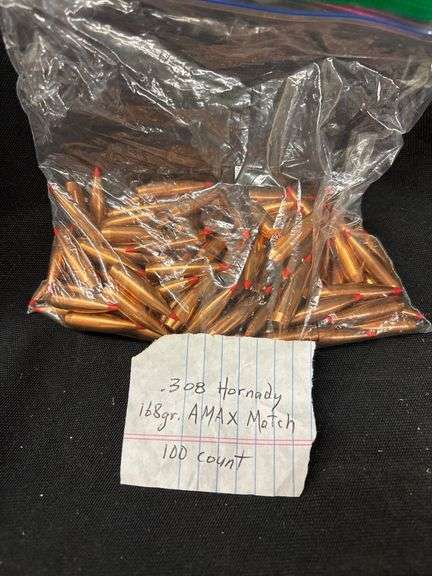 100 Hornady 308 Bullets image