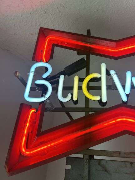 Budweiser Neon Sign