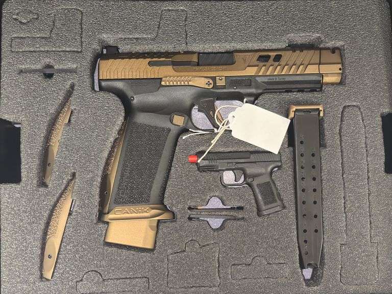 Canik TTI Combat 9mm Pistol with Extra Magazine