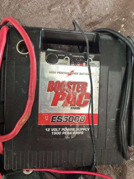 Booster Pac ES5000 Jump Starter and Currie Electro Drive Motor