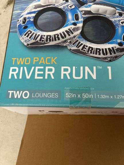 Intex River Run 1 Inflatable Lounge 2-Pack