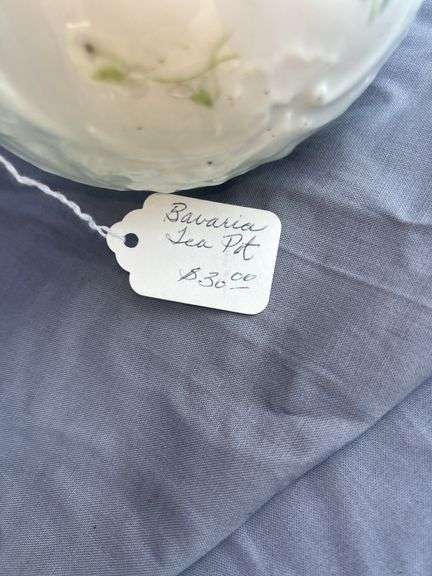 Bavaria Floral Porcelain Teapot