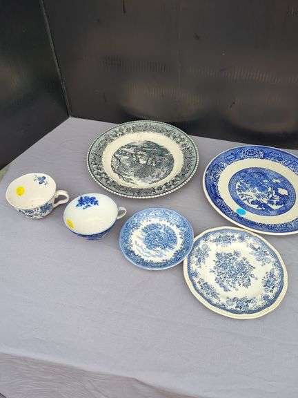 Decorative Plates & Cups, incl. Turraine, English Village, Kensington image