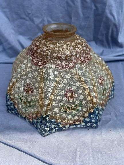 Textured Glass Lamp Shade image
