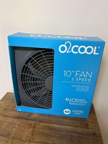 O2 Cool 10" 2-Speed Portable Fan image