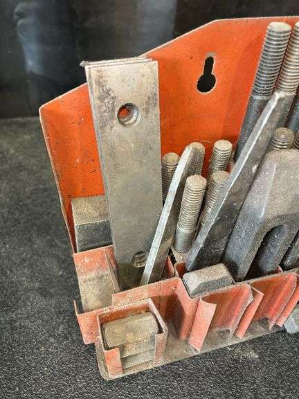 Machinist Clamping Tool Set in Holder