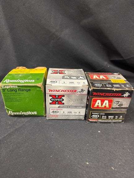 3 Partial Boxes of 410 Ammo image