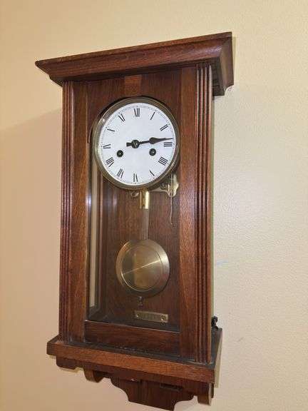 Wooden Pendulum Wall Clock image