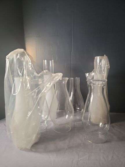 Assorted Glass Lamp Shades image