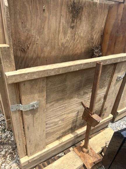 Set of Wooden Concrete Formwork Panels