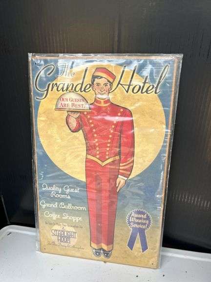 The Grande Hotel Advertising Sign image