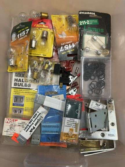 Assorted Electrical and Hardware Parts
