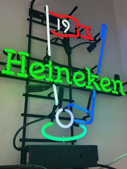 Heineken Golf Neon Sign