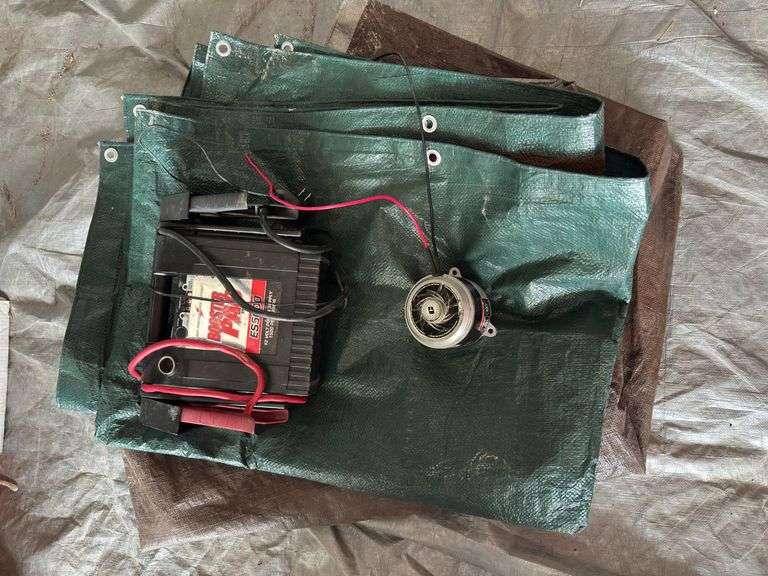 Booster Pac ES5000 Jump Starter and Currie Electro Drive Motor