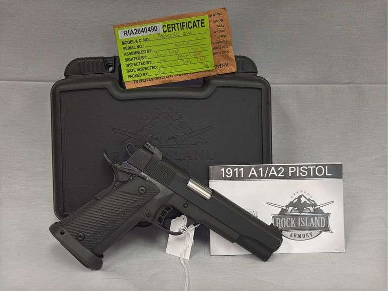 Rock Island Armory M1911 A2 FS-Tact II 10mm Pistol