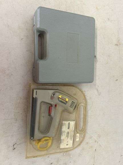 Two Nail/Staple Guns - Pneumatic Nailer and Stanley TRE500 Electric Stapler