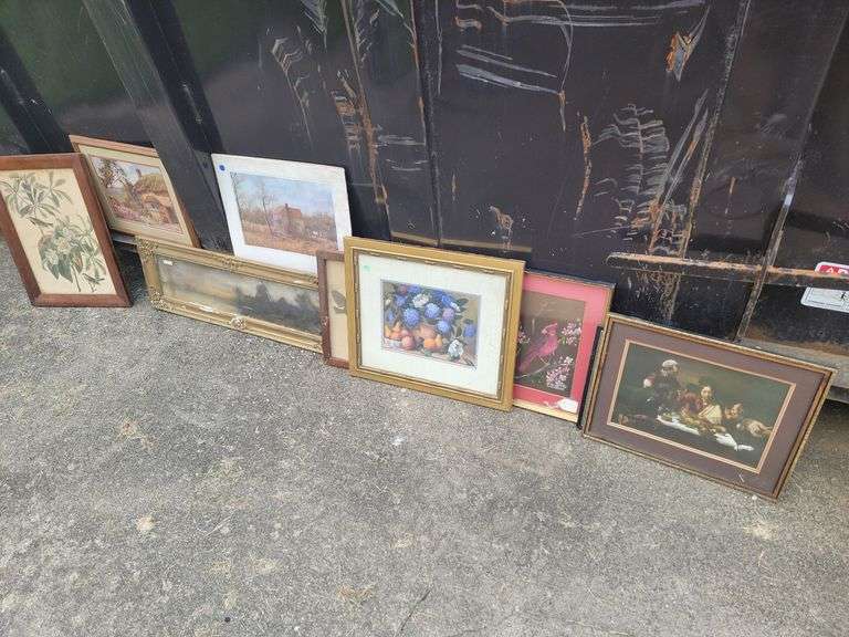 Framed Art Collection - Assorted Prints and Styles image