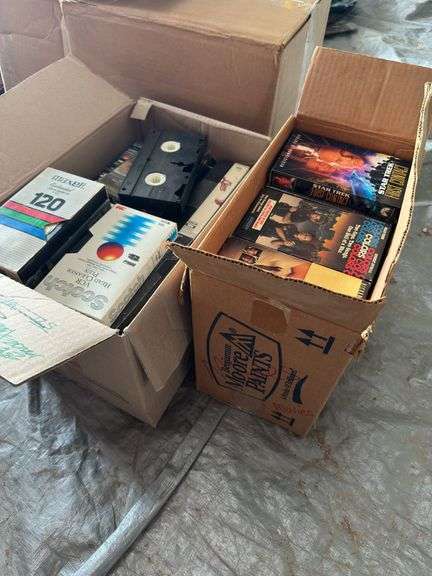 Large Assortment of VHS Tapes