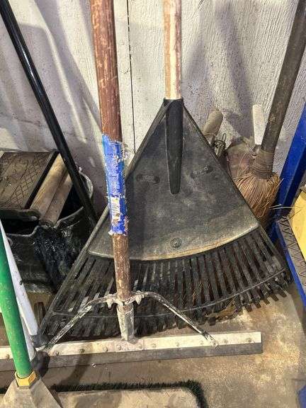 Cosco Step Ladder and Assorted Yard Tools
