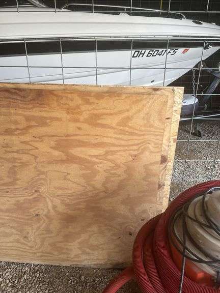 3 Sheets of Plywood