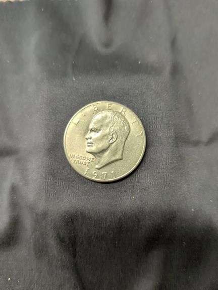 1971 Eisenhower Dollar Coin image